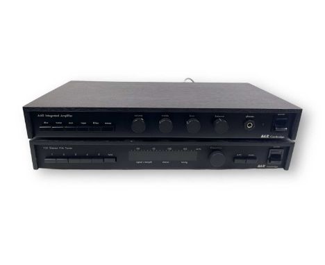 A&amp;R Cambridge A60 integrated stereo amplifer and a T21 FM stereo tuner with some cableing and both with handbooks.