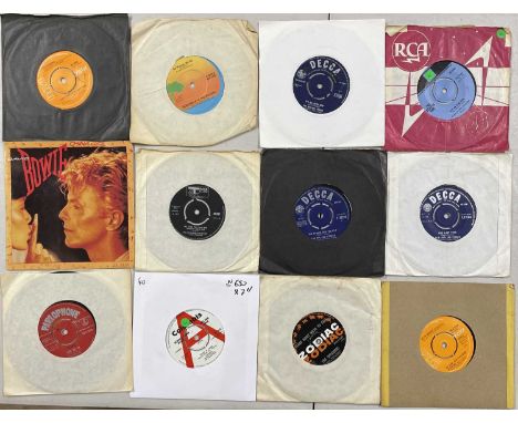 ROCK / POP - 7" COLLECTION. A collection of approx 650 x 7". Artists include Yardbirds, The Beatles, The Offsiders, Betty Wri