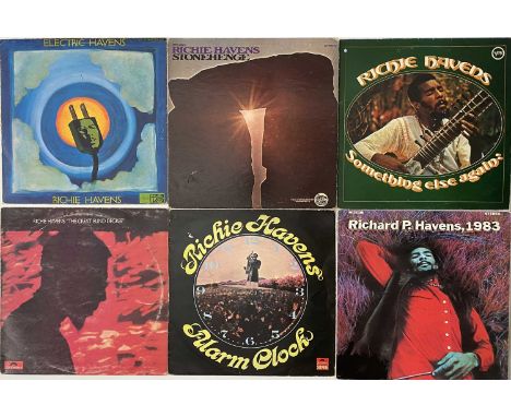 FOLK/ FOLK ROCK - LP COLLECTION. A selection of 59 folky LPs. Artists/ titles include Richie Havens (x12) inc Something Else 