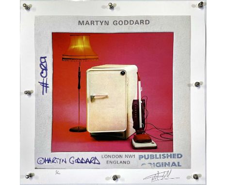 An archival print using the original transparency of the image taken by Martyn Goddard and used the for the cover of The Cure