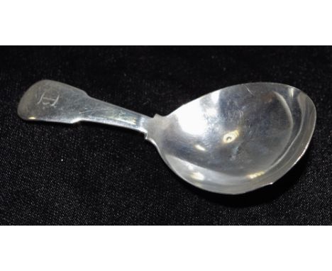 A George III silver caddy spoon c.1810 by Josiah Snatt 