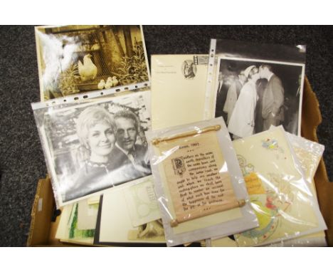 An interesting portfolio of 19th century and later drawings of equine interest, portrait silhouettes; watercolours;etc qty