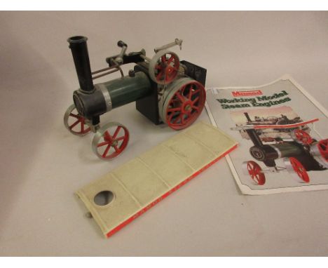Mamod model steam traction engine 