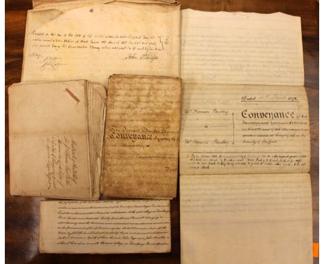 A collection of manuscript documents relating to Sir Joseph Banks.