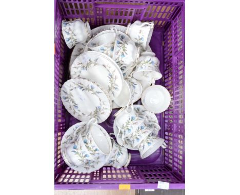 A Royal Albert 'Brigadoon' tea service with dinner plates (1 box) 