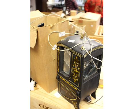 A Grants od St James advertising Sedan Chair lamp, in box