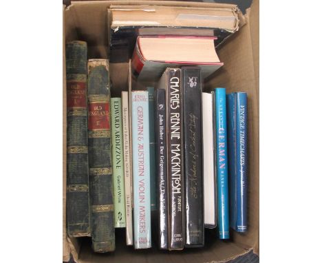 Books. Arts, Music and Architecture Books to include Edward Ardizzone, Charles Rennie Mackintosh, University of Cambridge 800