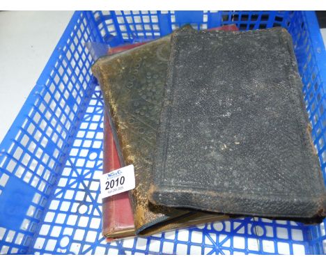 A Bible, Florence Greenberg's cookery book, and Greater London.