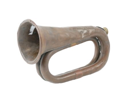 A 1918 dated British Army bugle