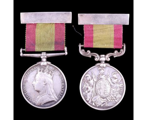 Afghanistan 1878-80 and Army Long Service and Good Conduct Medals to 1997 Private / Sergeant J Sparkes 1st/5th Foot Fusiliers