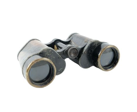 A set of Imperial German Zeiss 8x40 Military Binoculars bearing British Ordnance broad arrow marks