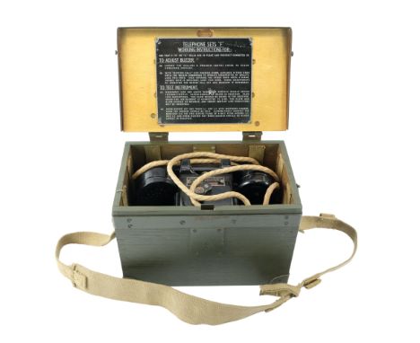 A Second World War British Army Type-F Field Telephone