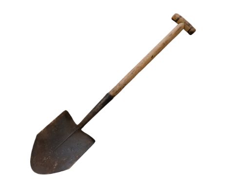 A Second World War British Army spade
