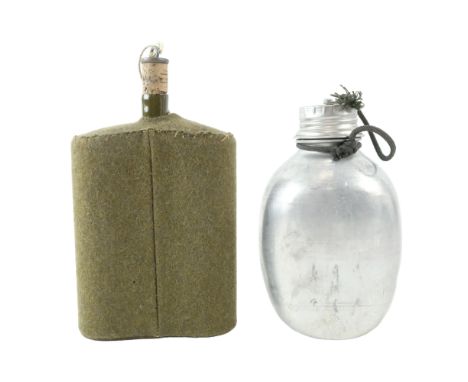 British Army Mark VI and 1944 Pattern water bottles