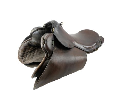 A 1941 dated British army cavalry saddle