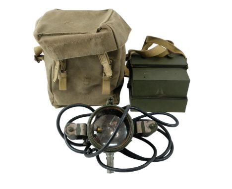 A British Army Lightweight Short Range Daylight Signalling Lamp