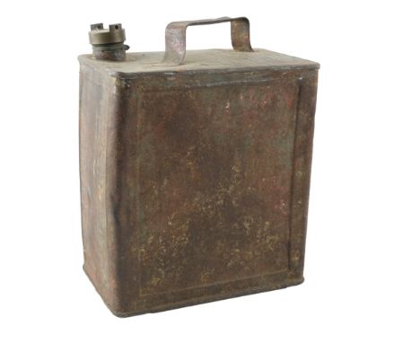 A 1917 dated British Army 2-gallon can