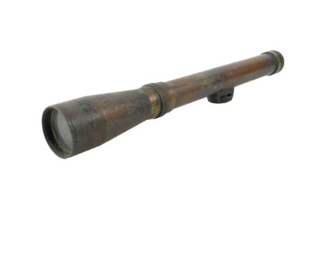 A Great War French Army APX 1915 telescopic sniper rifle sight, (optics complete)