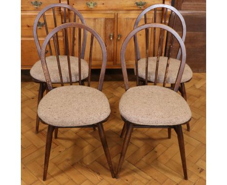 Four Ercol Windsor chairs