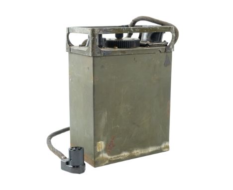 A Second World War British Army No 38 wireless set. [ military radio ]