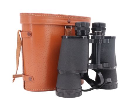 A set of Zenith 10x50 binoculars in hide case
