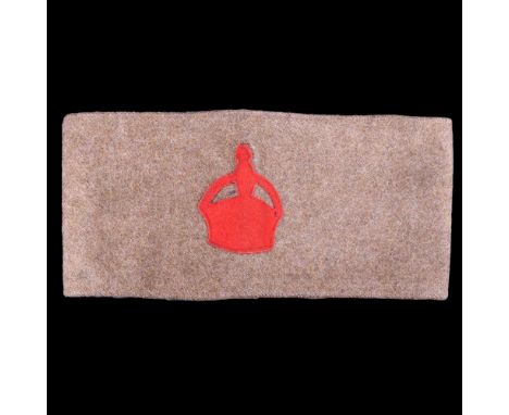 A Great War British Army Derby Scheme volunteer's arm band