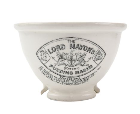 "The Lord Mayor's" pudding basin, 16 cm x 10 cm