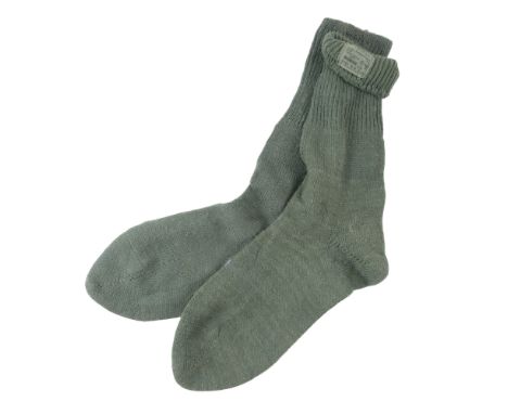 A 1945 dated pair of British Army Jungle Socks