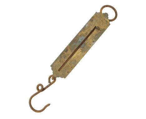 A 1943 dated British Army Salter No 1A spring balance