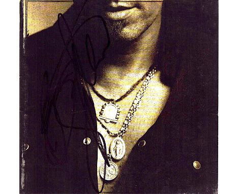 Bruce Springsteen signed CD booklet. Disc/case not included. Good condition. All autographs come with a Certificate of Authen