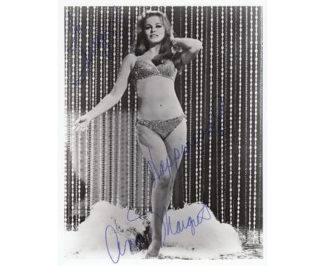 Autographed 10 x 8 Photo - ANN MARGRET : A superb 10 x 8 photograph depicting a publicity image of famed American-Swedish act