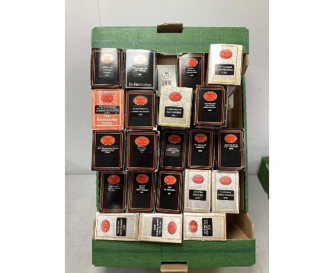 Twenty Two 1:76th Scale Diecast Model Buses by EFE, Boxed.