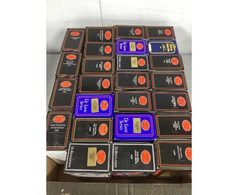 Approximately twenty-five 1:76th Scale Diecast Model Buses by EFE, boxed. One box
