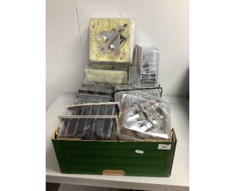 Fifteen Diecast and Plastic Model Military Aircraft all Partworks editions, opened packaging noted.