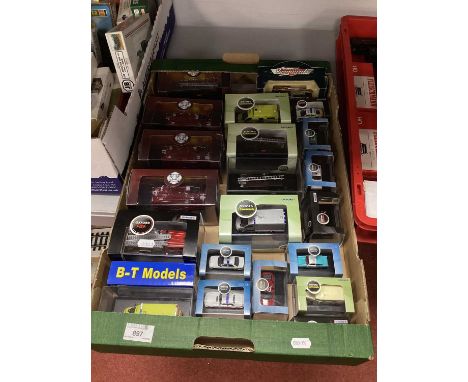 Twenty Two Predominantly 1:76th Scale Diecast Model Emergency Vehicles by Oxford, B-T Models and other, boxed.