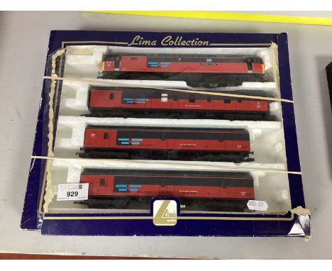 A Lima OO Gauge #149808 Rail Express Systems Train Pack including Class 47 Outline Diesel Locomotive, R/No. 47749, 'Atlantic 