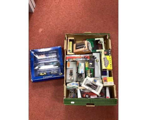 Approximately Twenty Five Diecast, Plastic Model Vehicles by Norscot, Lledo 'Vanguards', Oxford and other, mostly in original
