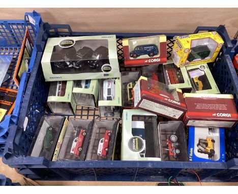 Twenty 1:76th Scale Diecast Model Lineside Vehicles by Oxford, Corgi, Classix and other boxed.1. Models appear as new/not ope