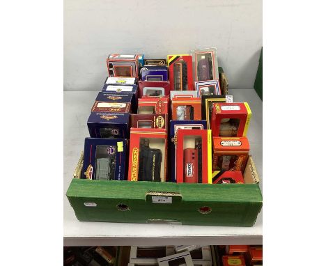 Approximately Thirty OO Gauge Outline British Rolling Stock Items by Hornby, Bachmann and other, boxed.