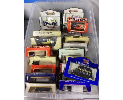 Approximately forty Diecast Model Vehicles by Corgi, Oxford, Lledo and other, boxed.