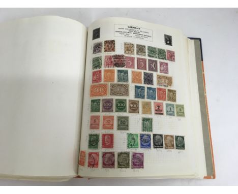 Three albums of British and commonwealth stamps together with first day covers.