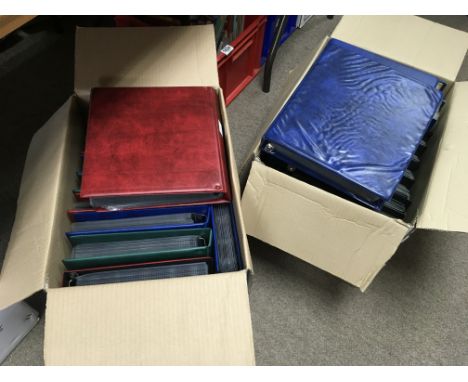 Two boxes containing an extensive collection of Great Britain First Day covers from April 1964 to 2017 including a collection