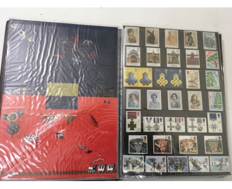A collection of Great Britain year books from 1986 to 1997 , together with a collection of first day covers , Phq cards and l