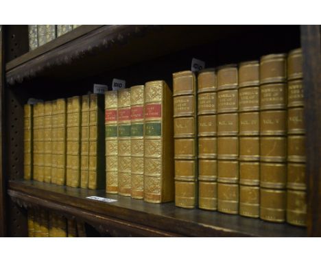 Boswell's Life of Johnson, in 6 vols, Clarendon Press 1887, half calf, 8vo, to/w The Diary of Samuel Pepys in 10 vols, pub. L