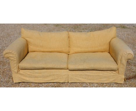 A large country house loose covered sofa by Duresta