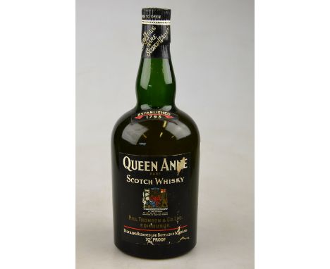 A bottle of Hill Thompson & Co. Ltd. 'Queen Anne Rare Scotch Whisky'