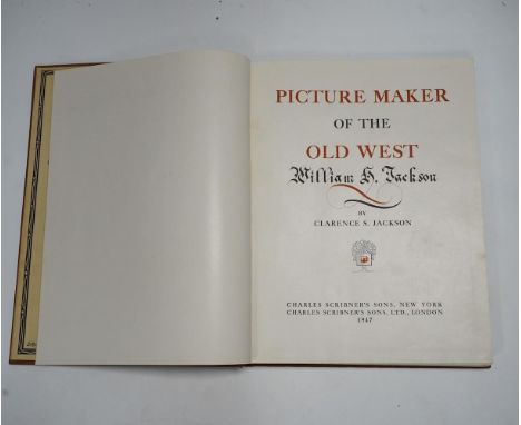 ° ° Leigh, William R. - The Western Pony ... colour mounted plates (with guards) and other illus.; publisher's gilt cloth, ro