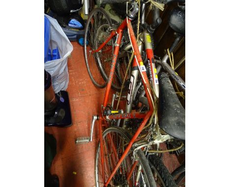 Vintage Carlton racing bike with Reynolds 531 tubing frame