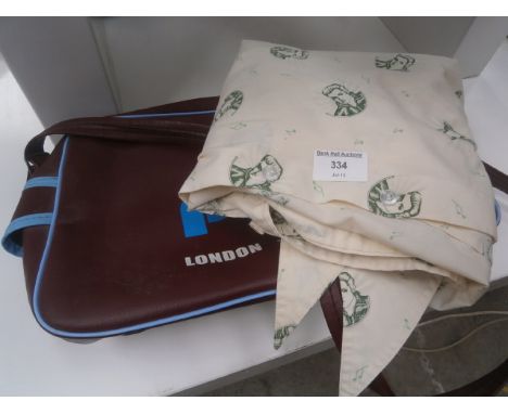 Vintage shirt and retro bag