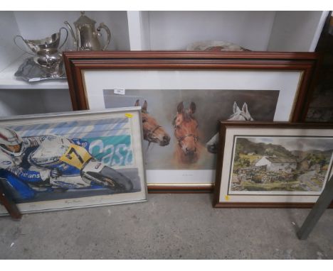 Limited edition print, We Three Kings print and one other